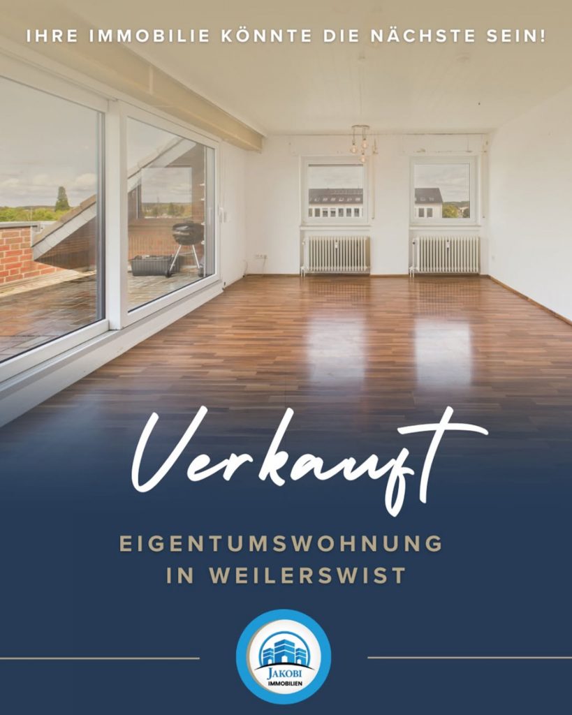 Blogbild verkauften Eigentumswohnung in Weilerswist