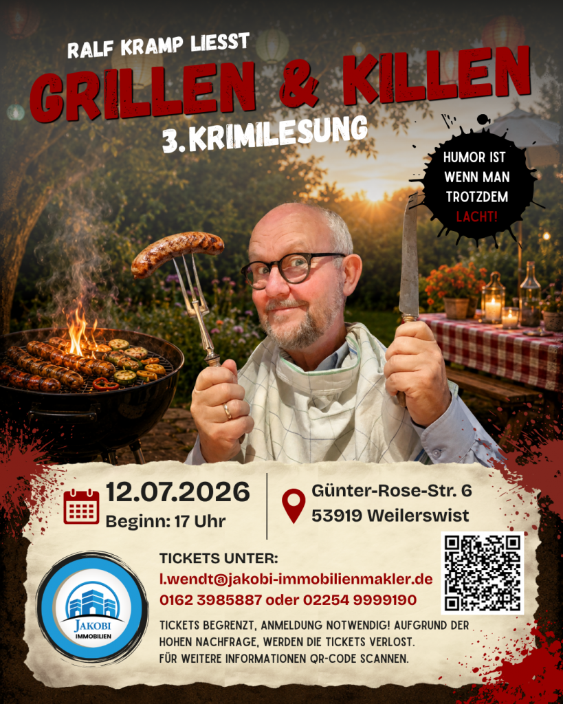 Bild zur Krimilesung mit Autor Ralf Kramp bei Jakobi Immobilien