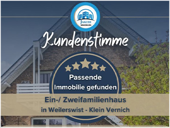 Bild für den Beitrag Kundenstimme - Weilerswist Ein-/ Zweifamilienhaus