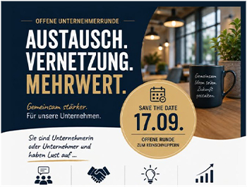 Bild zum Blogbeitrag: Unternehmertreffen September 2026 von Jakobi Immobilien