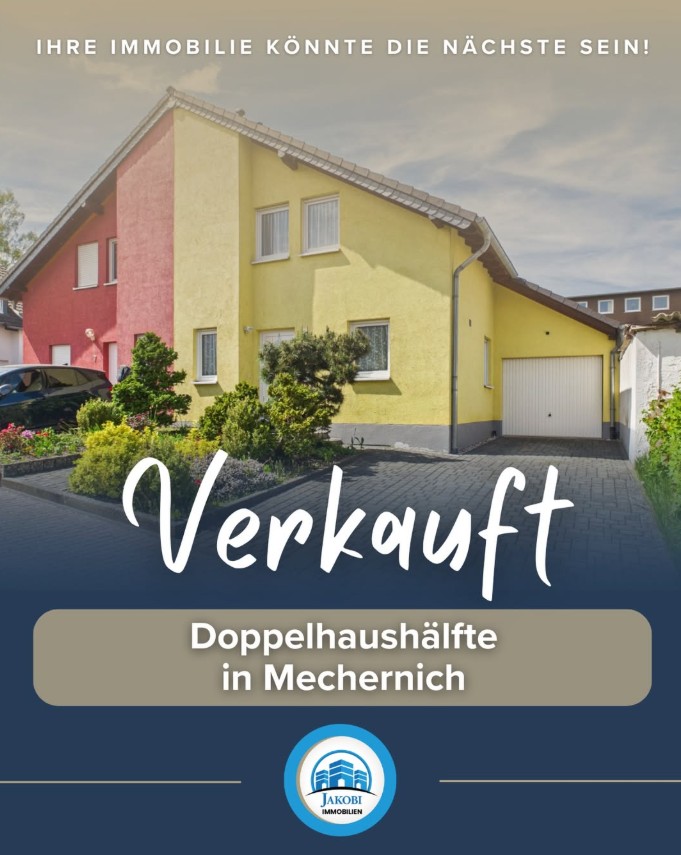 Bild Blogbeitrag Verkauft – Mechernich Doppelhaushälfte von Jakobi Immobilien