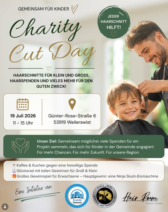 Bild zum Blogbeitrag: Charity Cut Day Jakobi Immobilien