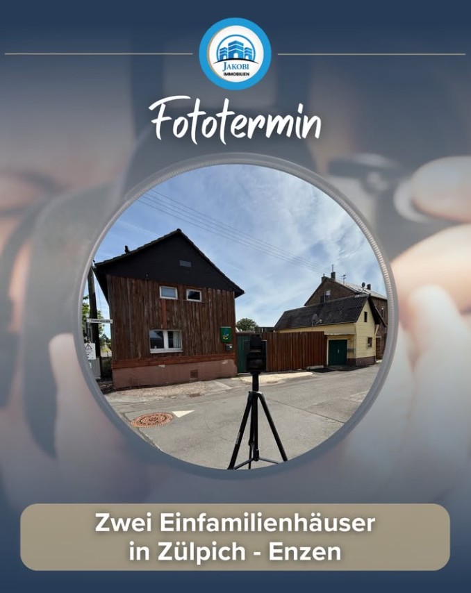Bild zum Blogbeitrag: Fototermin – Zülpich Enzen Einfamilienhäuser von Jakobi Immobilien