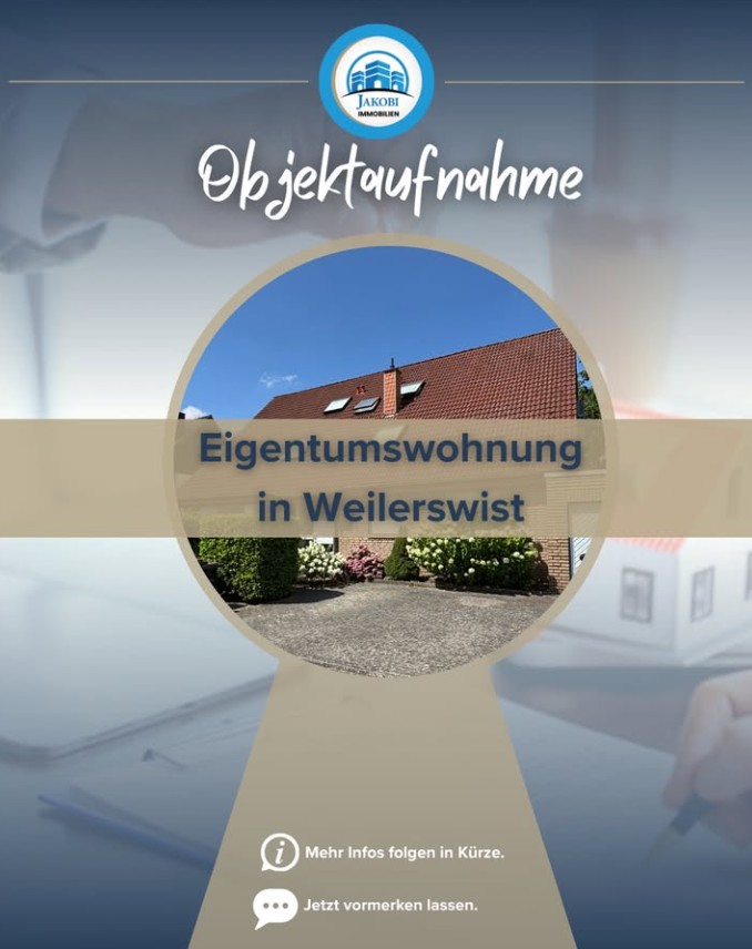 Bild zum Blogbeitrag: Objektaufnahme - Weilerswist Eigentumswohnung von Jakobi Immobilien