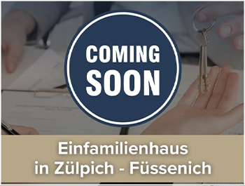 Bild zum Blogbeitrag Vorankündigung - Zülpich Füssenich Einfamilienhaus von Jakobi Immobilien