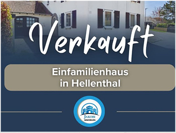 Bild zum Blogbeitrag Verkauft – Hellenthal Einfamilienhaus von Jakobi Immobilien