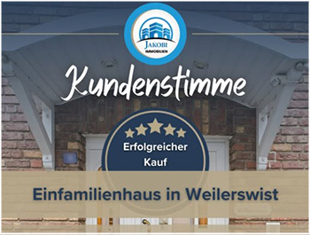 Bild zum Blogbeitrag Kundenstimme - Weilerswist Einfamilienhaus von Jakobi Immobilien