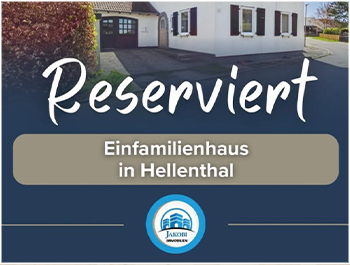 Bild zum Blogbeitrag Reservierung – Hellenthal Einfamilienhaus von Jakobi Immobilien