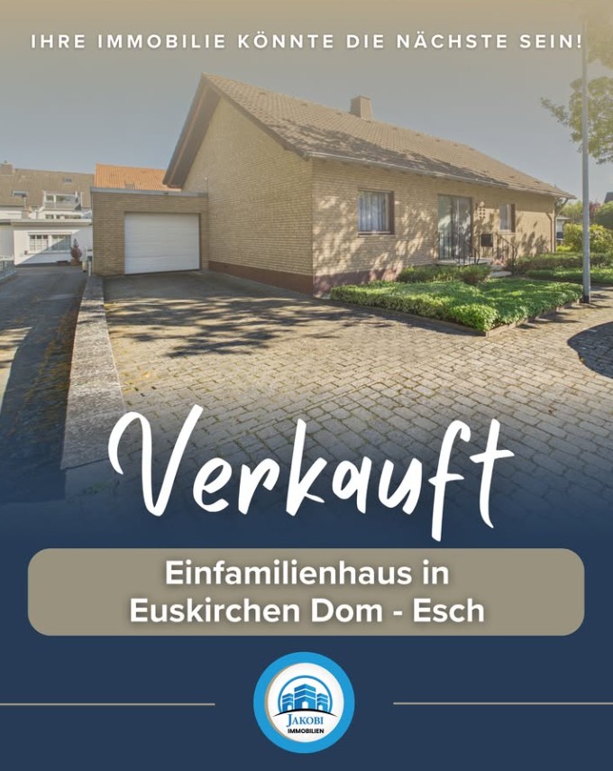 Bild zum Blogbeitrag Verkauft – Euskirchen Dom Esch Einfamilienhaus von Jakobi Immobilien