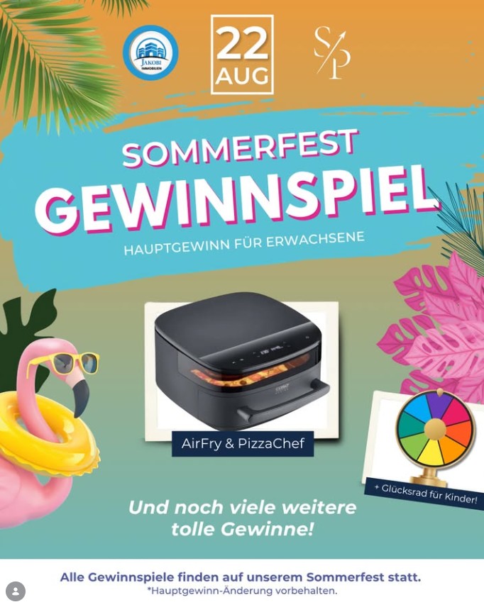 Bild zum Blogbeitrag Gewinnspiel Sommerfest 2026 von Jakobi Immobilien